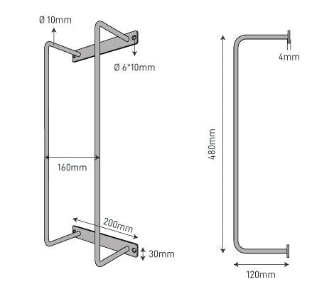 Towel rail HAIRPIN