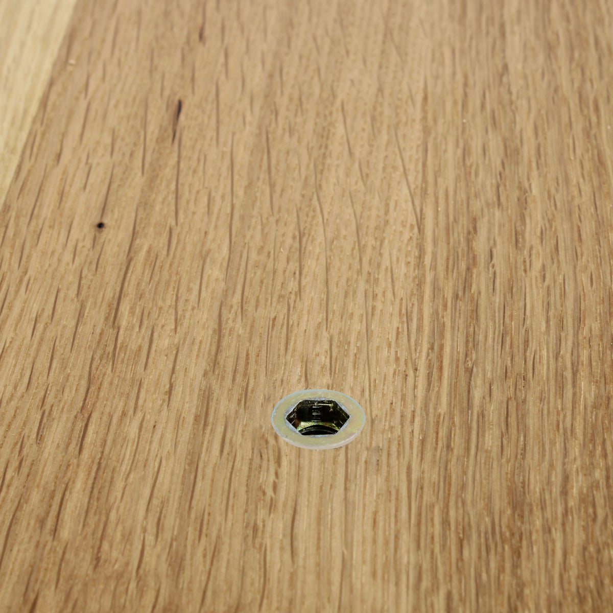 Screw set with threaded insert