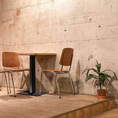 Bistrotischgestell SINGLE-ECKIG
