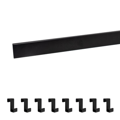 SQUARE hook rail