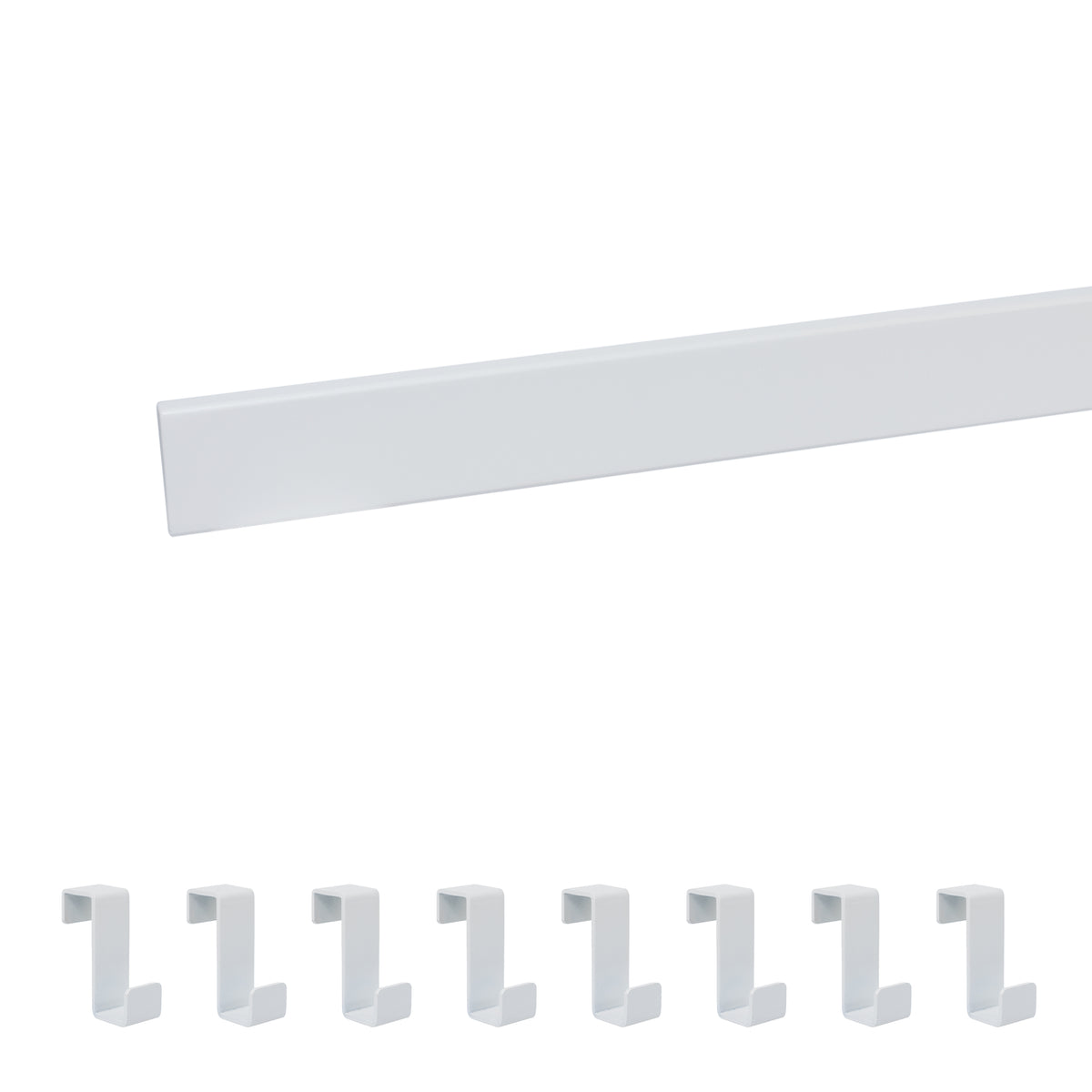 SQUARE hook rail