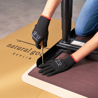 Height-adjustable table frame EXPERT ROUND