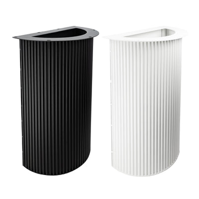 Tischsäule SEMICIRCLE WAVY
