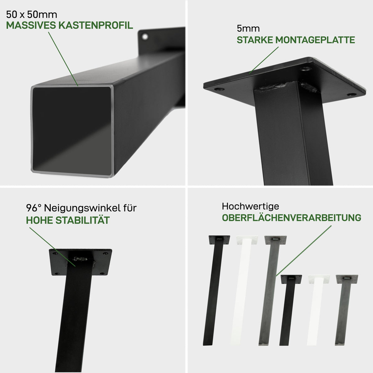 Set of 4 STANDARD Legs