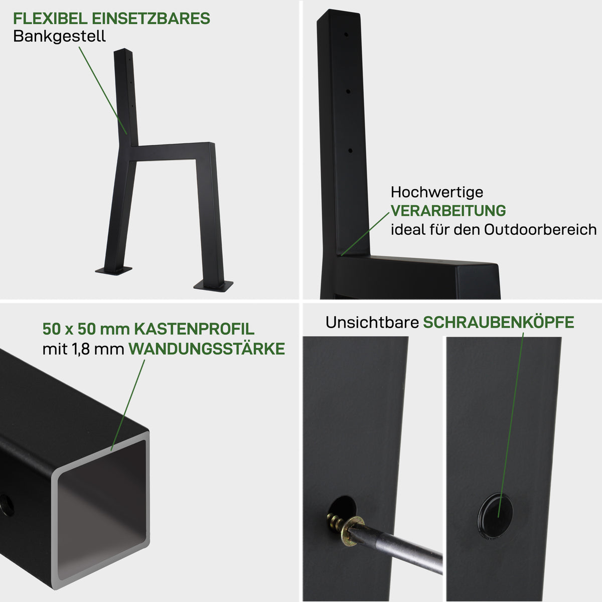 2 darabos h-FORM padváz szett