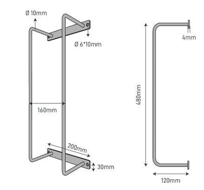 Towel rail HAIRPIN