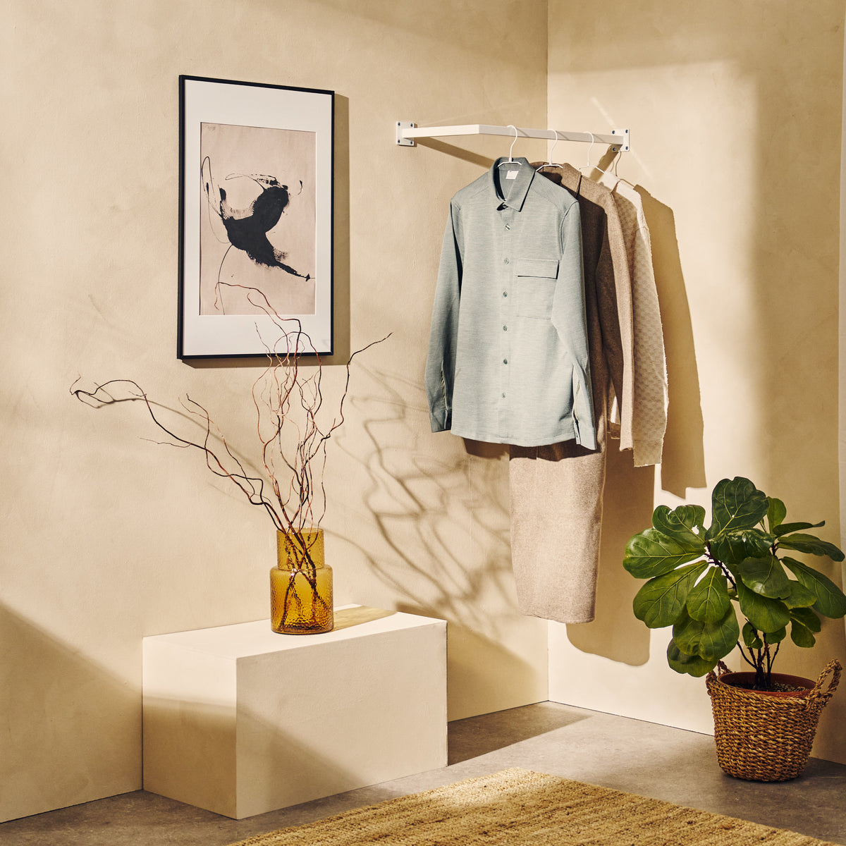 Clothes ÜBERECK Wall