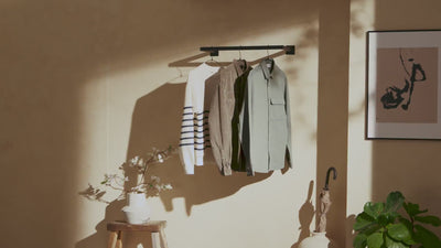 Clothes rail RECHTECK Wall